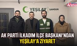 AK Parti İlkadım İlçe Başkanı'ndan Yeşilay’a ziyaret