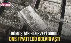 Gümüş tarihi zirveyi gördü: Ons fiyatı 100 doları aştı