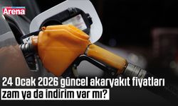 24 Ocak 2026 güncel akaryakıt fiyatları
