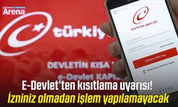 E-Devlet’ten kısıtlama uyarısı! İzniniz olmadan işlem yapılamayacak