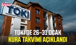 TOKİ’de 26–31 Ocak kura takvimi açıklandı