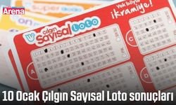 10 Ocak Çılgın Sayısal Loto sonuçları