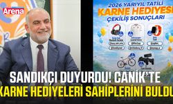 Sandıkçı duyurdu! Canik’te karne hediyeleri sahiplerini buldu