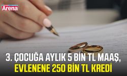 3. çocuğa aylık 5 bin TL maaş, evlenene 250 bin TL kredi