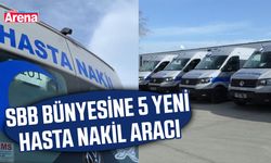 SBB bünyesine 5 yeni hasta nakil aracı