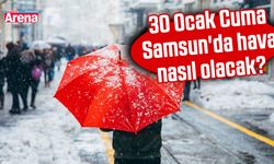 30 Ocak Cuma Samsun'da hava nasıl olacak?