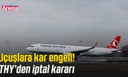 Uçuşlara kar engeli! THY’den iptal kararı