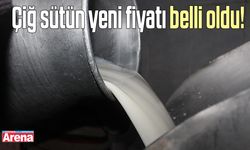 Çiğ sütün yeni fiyatı belli oldu!