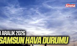 3 Ocak 2026 Samsun Hava Durumu