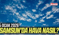 5 Ocak 2026 Samsun hava durumu