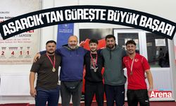Asarcık’tan güreşte büyük başarı