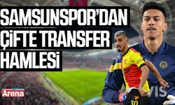 Samsunspor’dan çifte transfer hamlesi