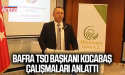 Bafra TSO Başkanı Kocabaş çalışmaları anlattı