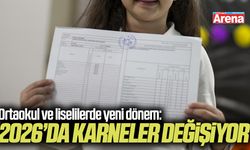 Ortaokul ve Liselilerde yeni dönem: 2026’da karneler değişiyor