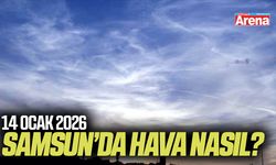 14 Ocak 2026 Samsun'da hava nasıl?
