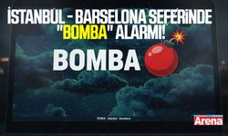 İstanbul - Barselona seferinde "bomba" alarmı!