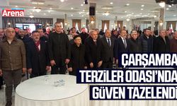 Çarşamba Terziler Odası’nda güven tazelendi