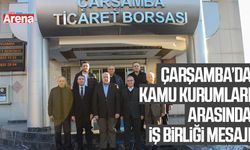 Çarşamba’da kamu kurumları arasında iş birliği mesajı