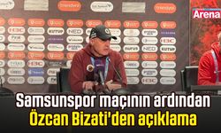 Samsunspor maçının ardından Özcan Bizati'den açıklama