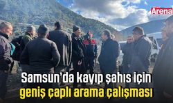 Samsun’da kayıp şahıs için geniş çaplı arama çalışması