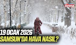 19 Ocak 2026 Samsun hava durumu