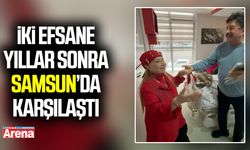 İki usta isim Samsun’da yıllar sonra bir arada