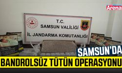 Samsun’da bandrolsüz tütün ürünleri ele geçirildi