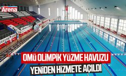 OMÜ Olimpik Yüzme Havuzu yeniden Hizmete açıldı