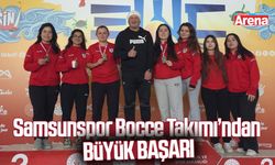 Samsunspor Bocce takımı’ndan büyük başarı