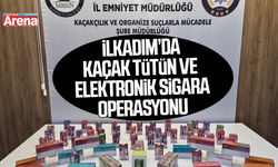 İlkadım’da kaçak tütün ve elektronik sigara operasyonu