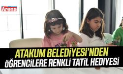 Atakum Belediyesi’nden öğrencilere renkli tatil hediyesi