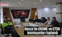 Havza’da UKOME ve UTDK komisyonları toplandı