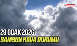 Samsun’da 29 Ocak 2026 hava durumu