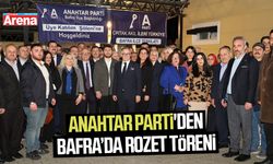 Anahtar Parti'den Bafra’da rozet töreni