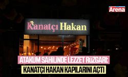 Atakum sahilinde lezzet rüzgarı: Kanatçı Hakan kapılarını açtı