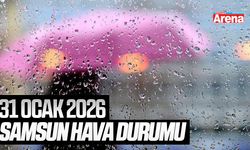 31 Ocak 2026 Samsun hava durumu