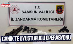 Canik’te uyuşturucu operasyonu