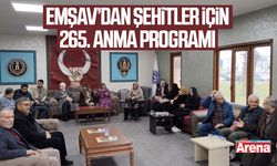 EMŞAV’dan şehitler için 265. anma programı