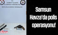 Samsun Havza’da polis operasyonu!