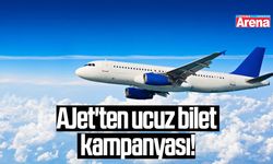 AJet'ten ucuz bilet kampanyası