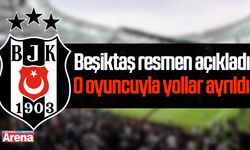 Beşiktaş resmen açıkladı: Yollar ayrıldı!
