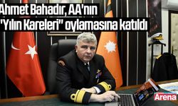 Ahmet Bahadır, AA'nın "Yılın Kareleri" oylamasına katıldı