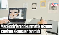 MacBook'ları dokunmatik ekrana çeviren aksesuar