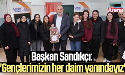 Başkan Sandıkçı: "Gençlerimizin her daim yanındayız"