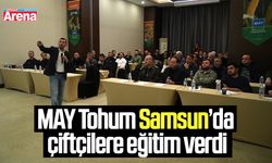 MAY Tohum Samsun’da çiftçilere eğitim verdi