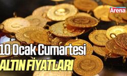 10 Ocak Cumartesi altın fiyatları