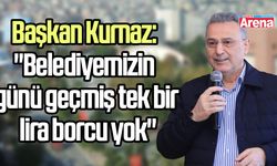 Başkan Kurnaz: "Belediyemizin günü geçmiş tek bir lira borcu yok"