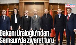 Bakanı Uraloğlu'ndan Samsun'da ziyaret turu