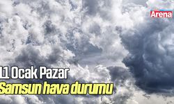 11 Ocak Samsun hava durumu