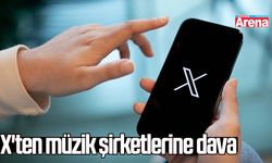 X'ten müzik şirketlerine dava